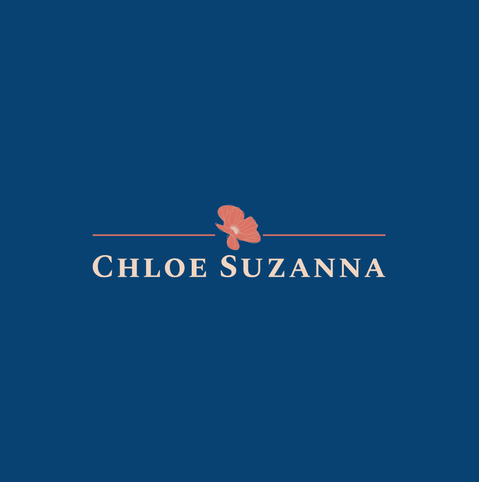 chloe suzanna flower logo